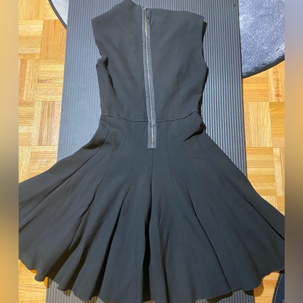 Zara XS black suit dress